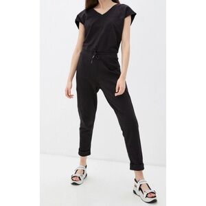 PATAGONIA Organic Cotton Roaming Black Jumpsuit